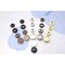 Standard Ring Snaps 4-Part Set Durable Heavy Duty Fasteners Multiple Colors